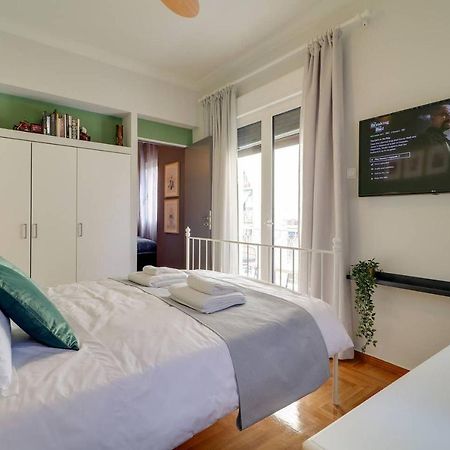 Victoria 5Star / 5Br Bigapt / Sauna / 2Min To Metro Athens Luaran gambar