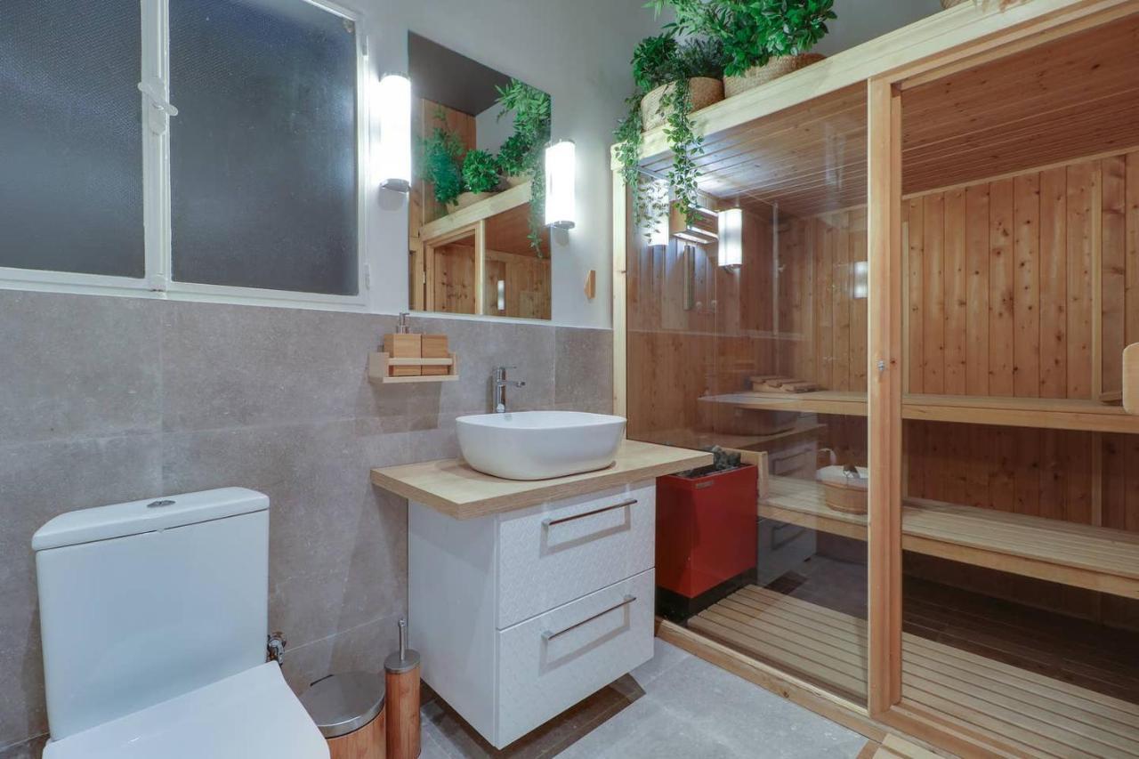 Victoria 5Star / 5Br Bigapt / Sauna / 2Min To Metro Athens Luaran gambar